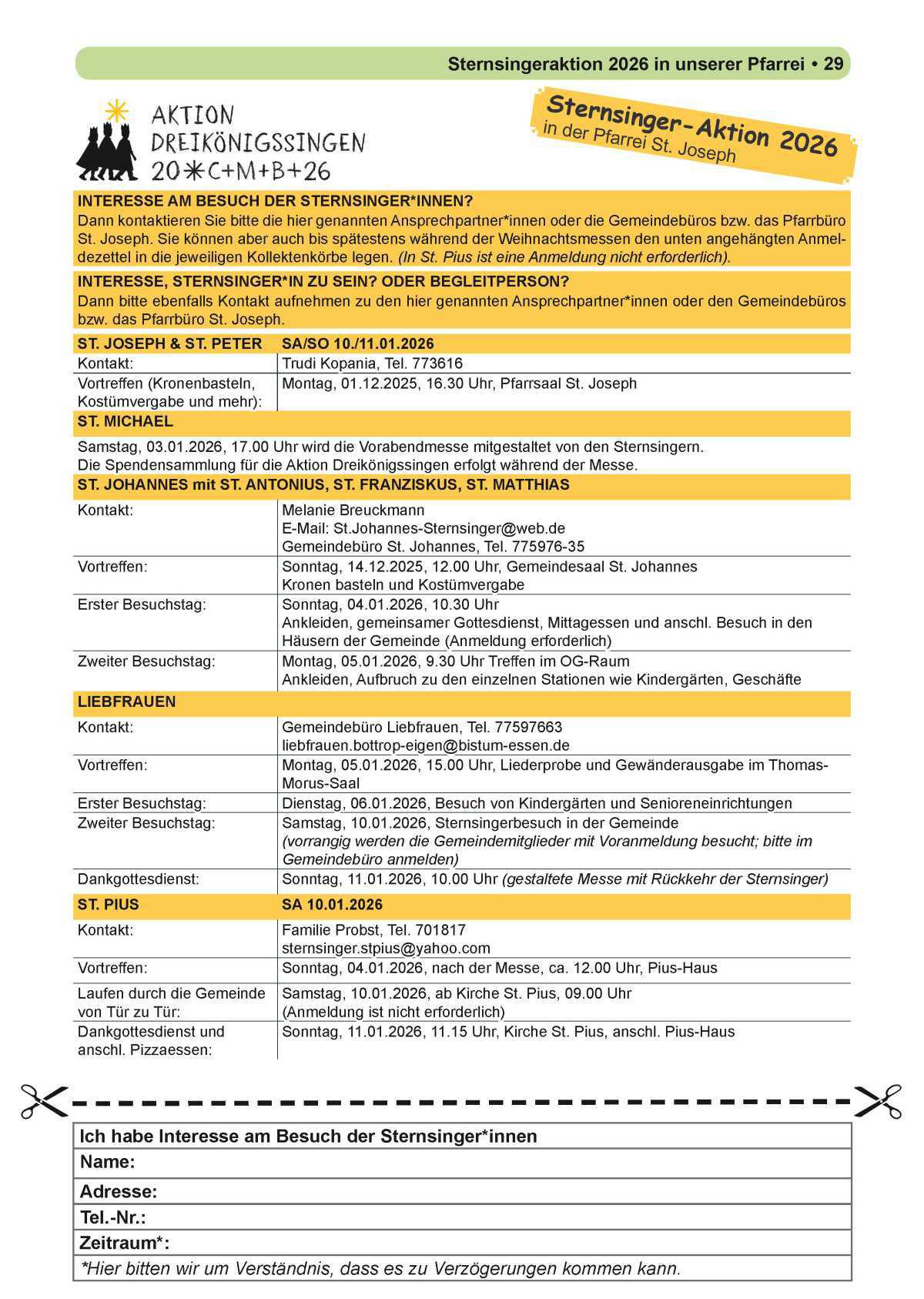 Pfarrbrief Nr. 55 • Advent • Dez. 2025 – März 2026
