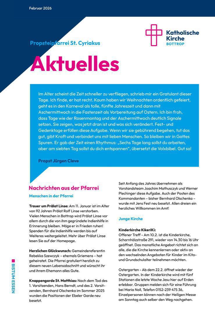 Aktuelles Februar 2026