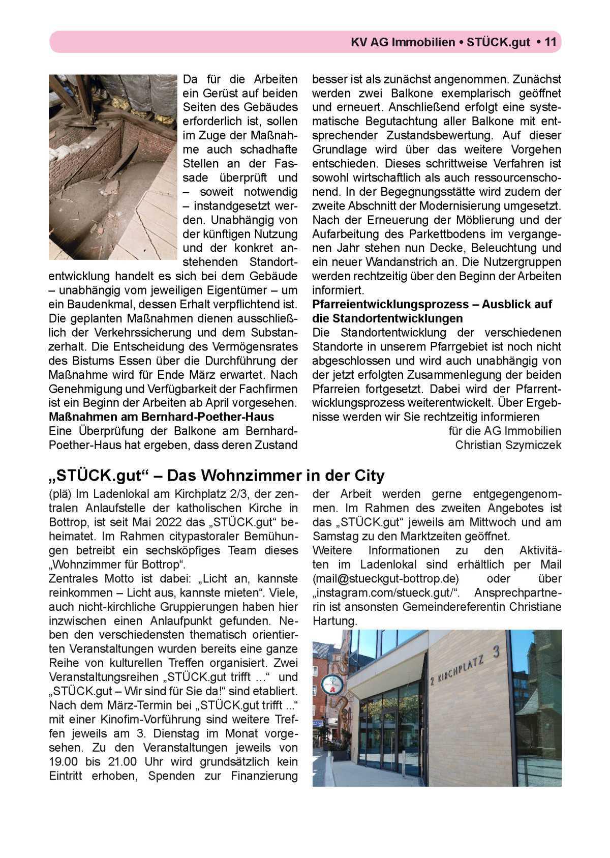Pfarrbrief Nr. 1 - Ostern (April - August)