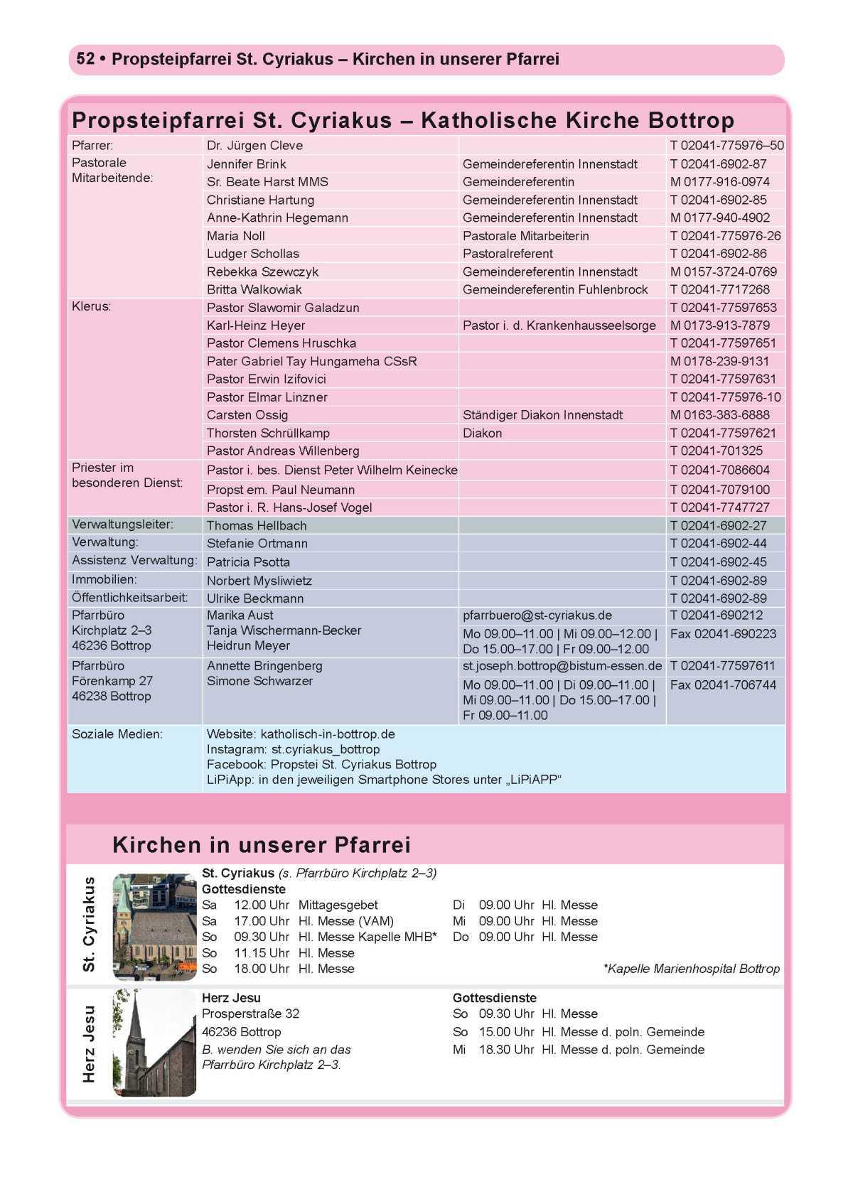 Pfarrbrief Nr. 1 - Ostern (April - August)