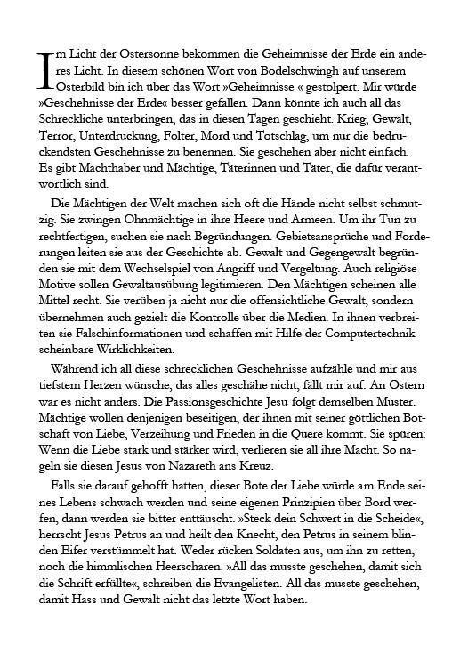 Osterbrief von Propst Jürgen Cleve