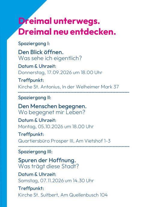 unterwegs - die Stadt mit neuen Augen entdecken
