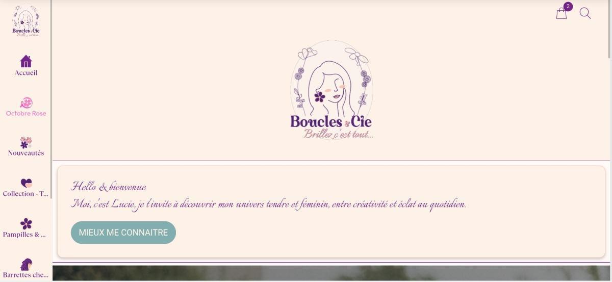 Boucles & Cie - Lucie Boucles & Cie - Lucie