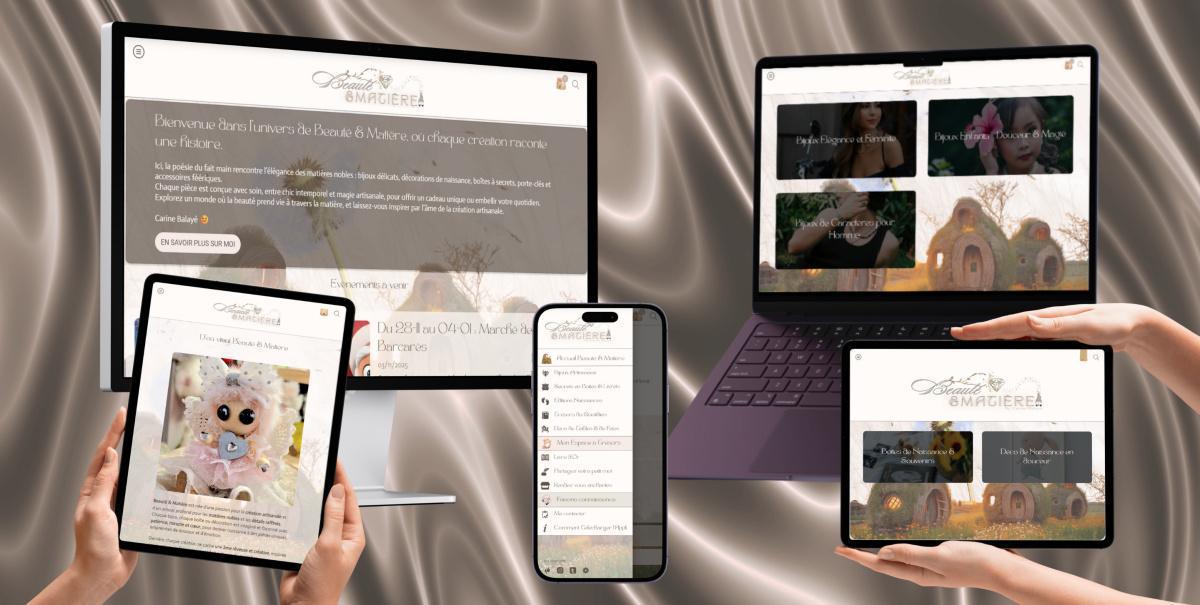 A découvrir Bientôt : Beauté & Matière - Carine