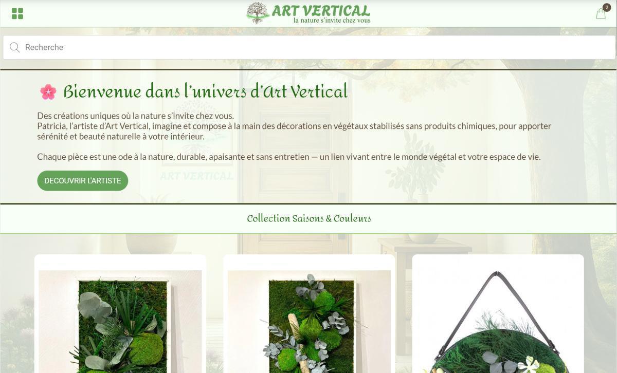 A découvrir bientôt : Art Vertical - Patricia A découvrir bientôt : Art Vertical - Patricia