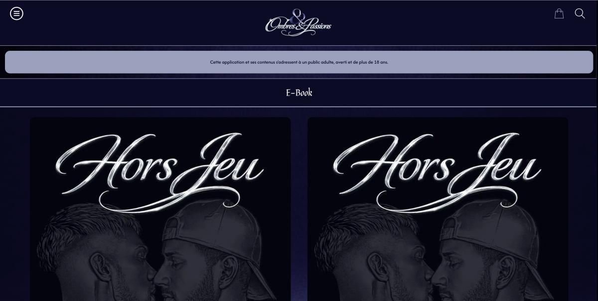 Ombres & Passion - Peter : "Boutique e-book & livres + Pack publication personnalisé"