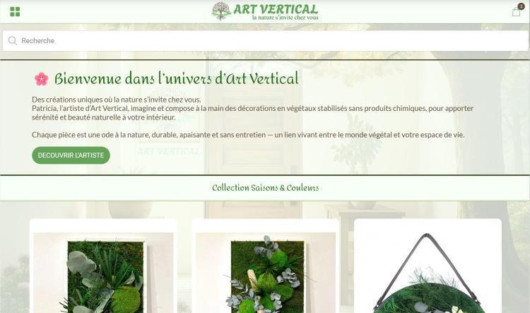 A découvrir bientôt : Art Vertical - Patricia