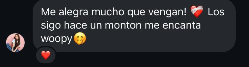 ¡La Sirenita es fan de Woopy! y nos envió este cálido mensaje