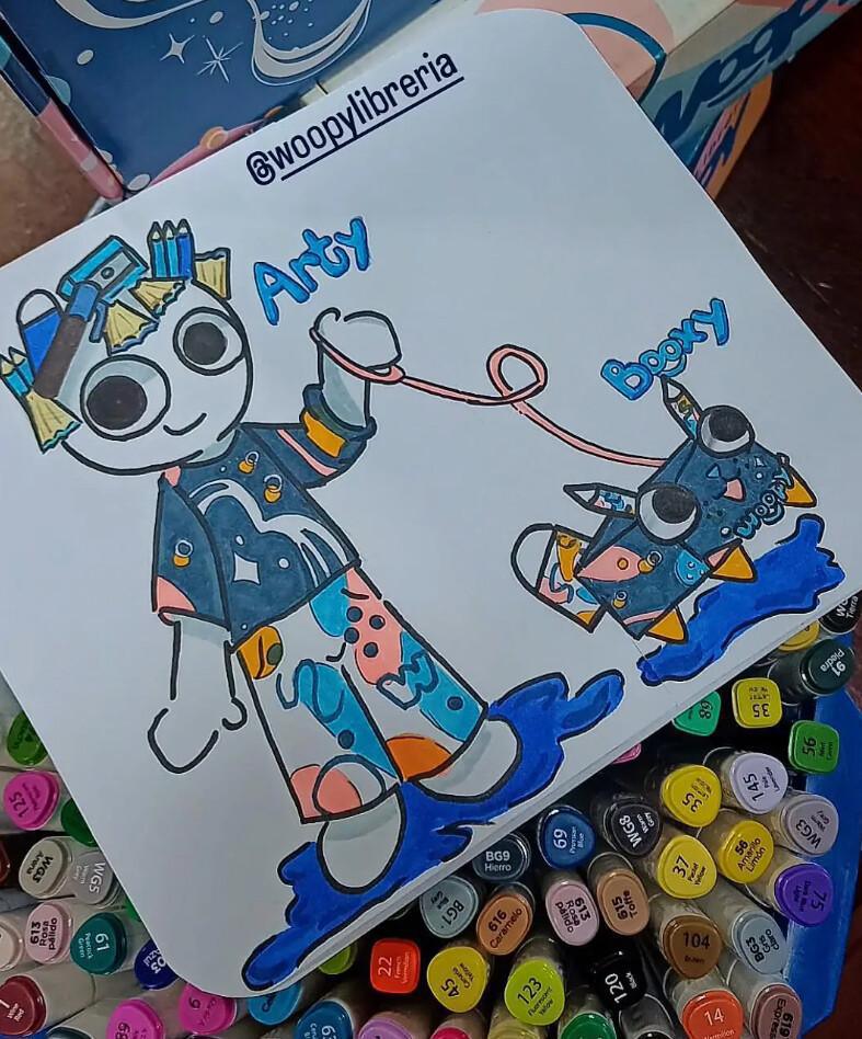 🎉 ¡Ustedes los votaron y estos son los ganadores del concurso “Imaginate a Woopy como personaje”! 🎉
