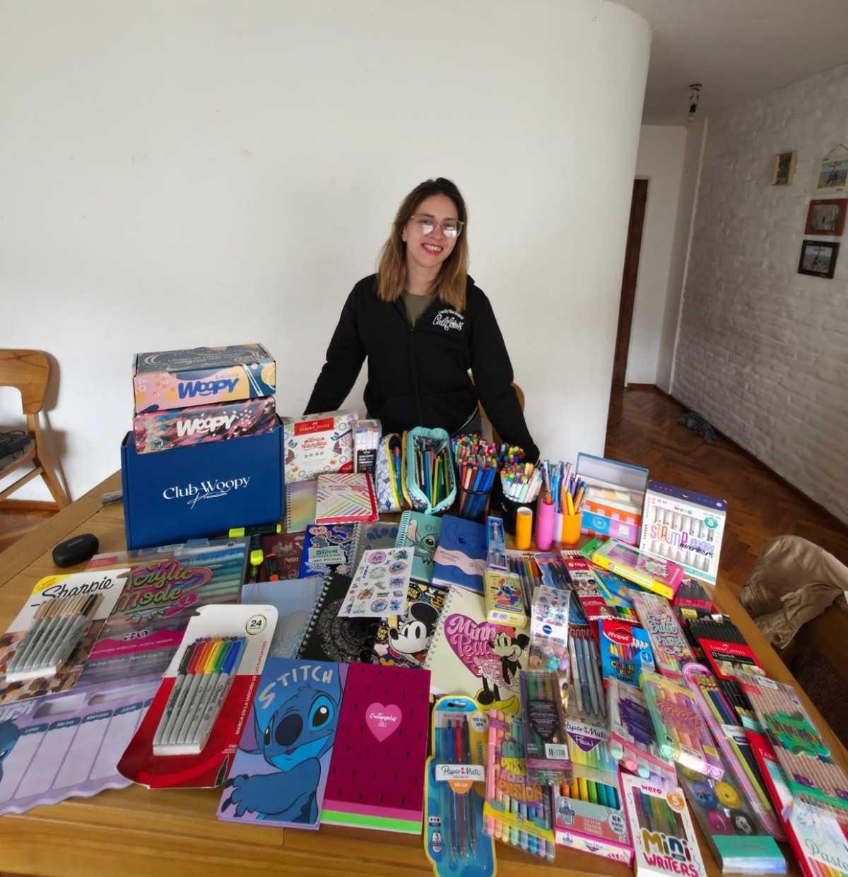 ✨ La increíble aventura de Miranda: viajó desde Rosario para conseguir las cajas de adviento Woopy 🎁💜