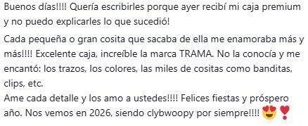 ¡Alerta Spoiler! ¿Qué traen las cajas del Club Woopy de Diciembre?