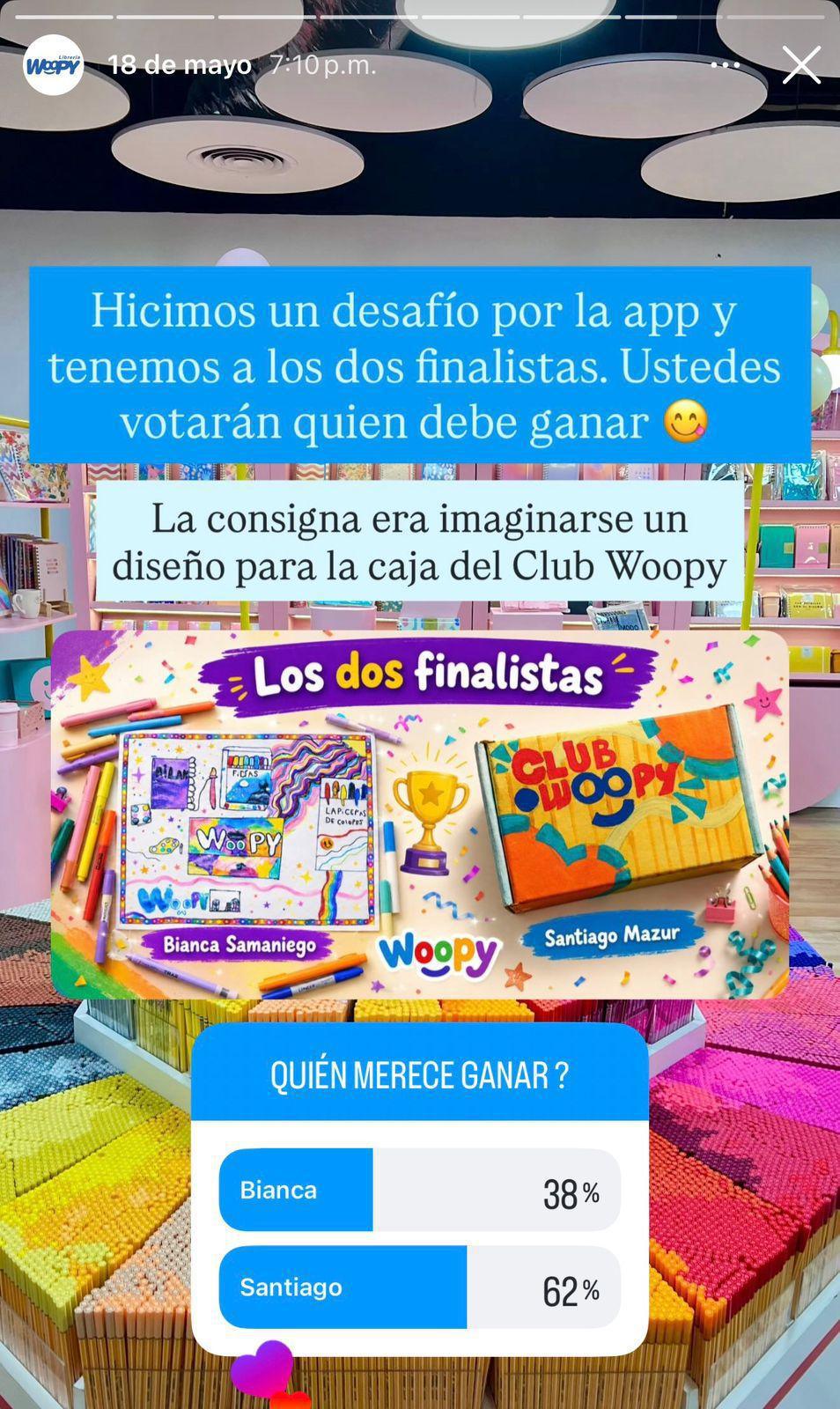 La Comunidad Woopy votó y eligió, ¿quién ganó el concurso? 🎨✨ La Comunidad Woopy votó y eligió, ¿quién ganó el concurso? 🎨✨
