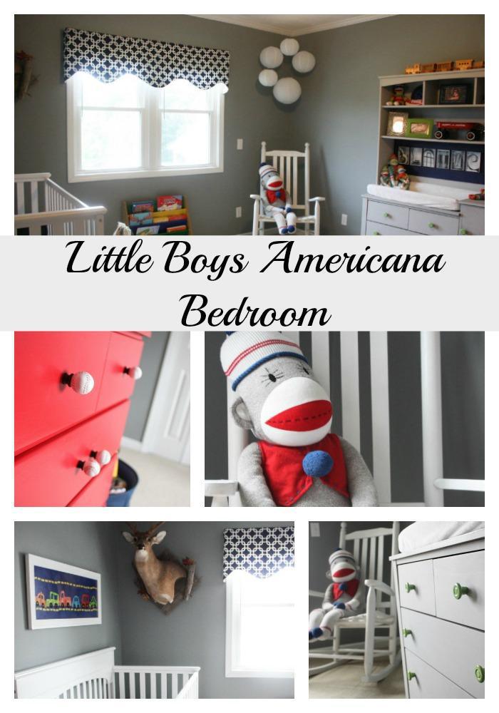 A Little Boy's Americana Bedroom