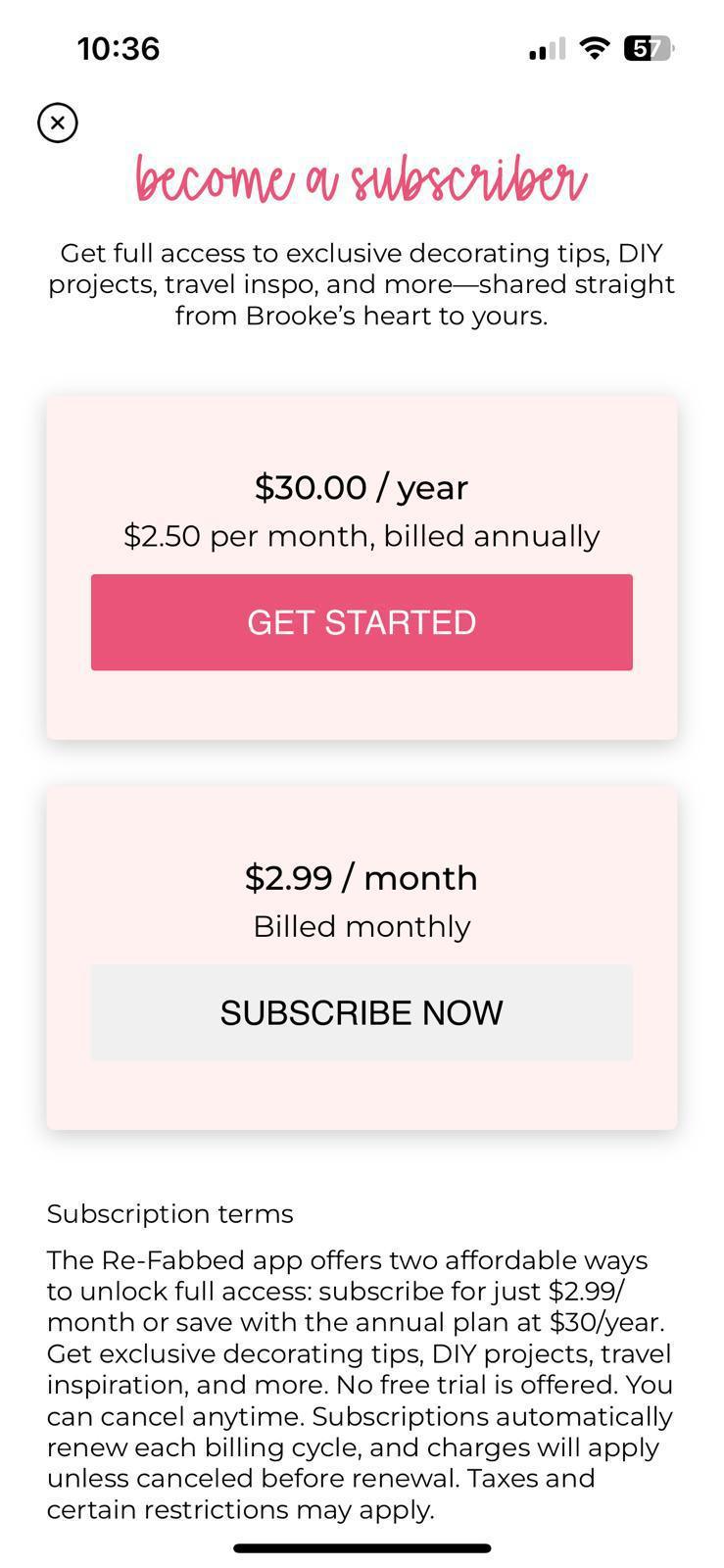 become a subscriber today!!
