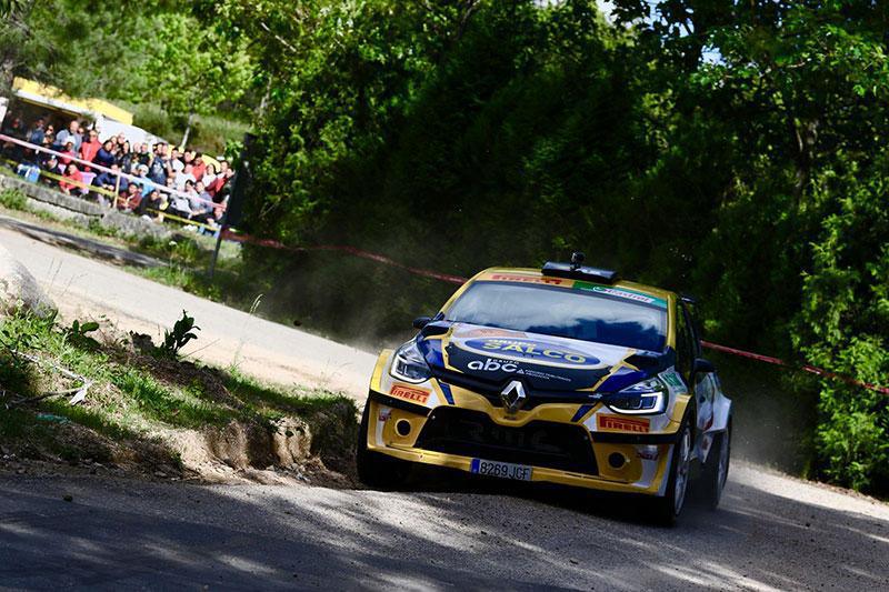 Manuel Fernández, ganador del 52 Rallye Recalvi Rías Baixas
