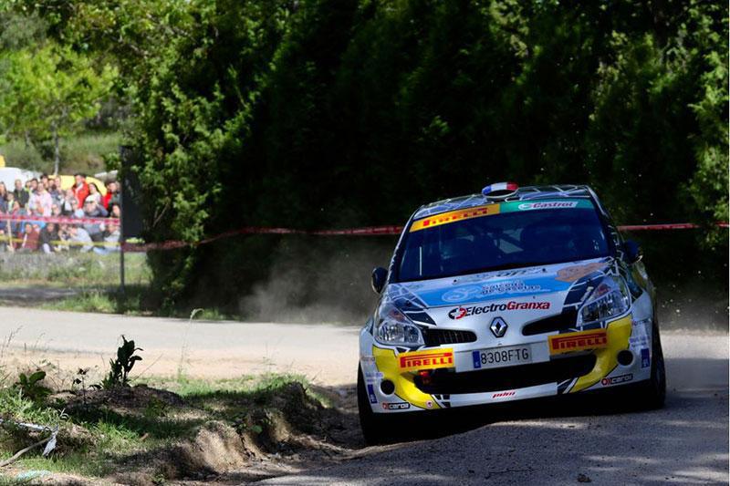 Manuel Fernández, ganador del 52 Rallye Recalvi Rías Baixas