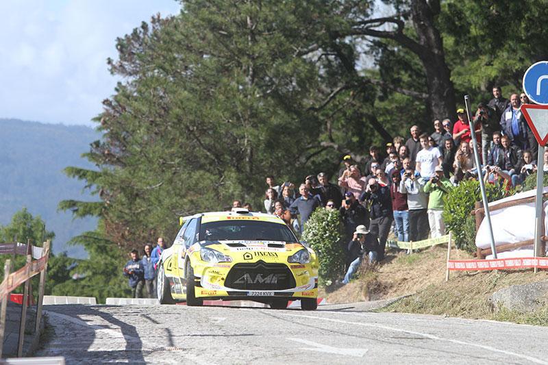 Ricardo Costa, líder provisional del 53 Rallye Recalvi Rías Baixas