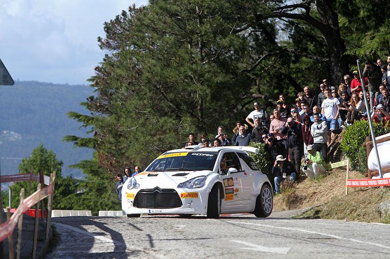 Ricardo Costa, líder provisional del 53 Rallye Recalvi Rías Baixas