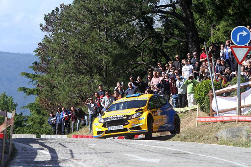 Ricardo Costa, líder provisional del 53 Rallye Recalvi Rías Baixas