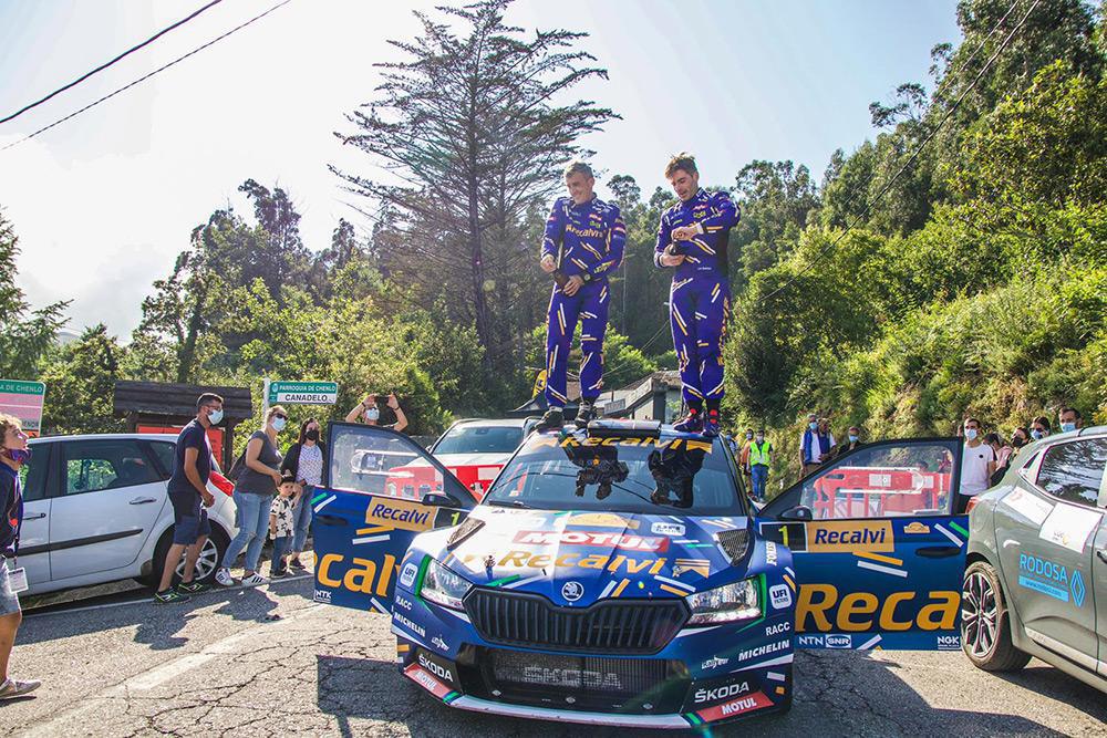 Dominio aplastante de Suárez - Iglesias en el 54º Rallye Recalvi Rías Baixas