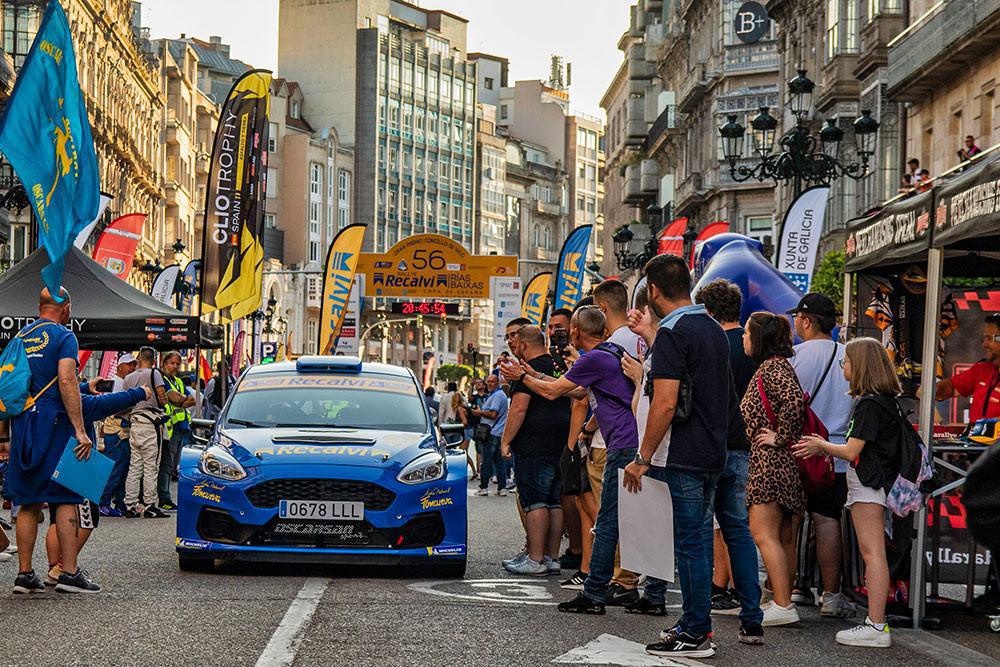Vigo se vuelca con el Rallye Recalvi Rías Baixas