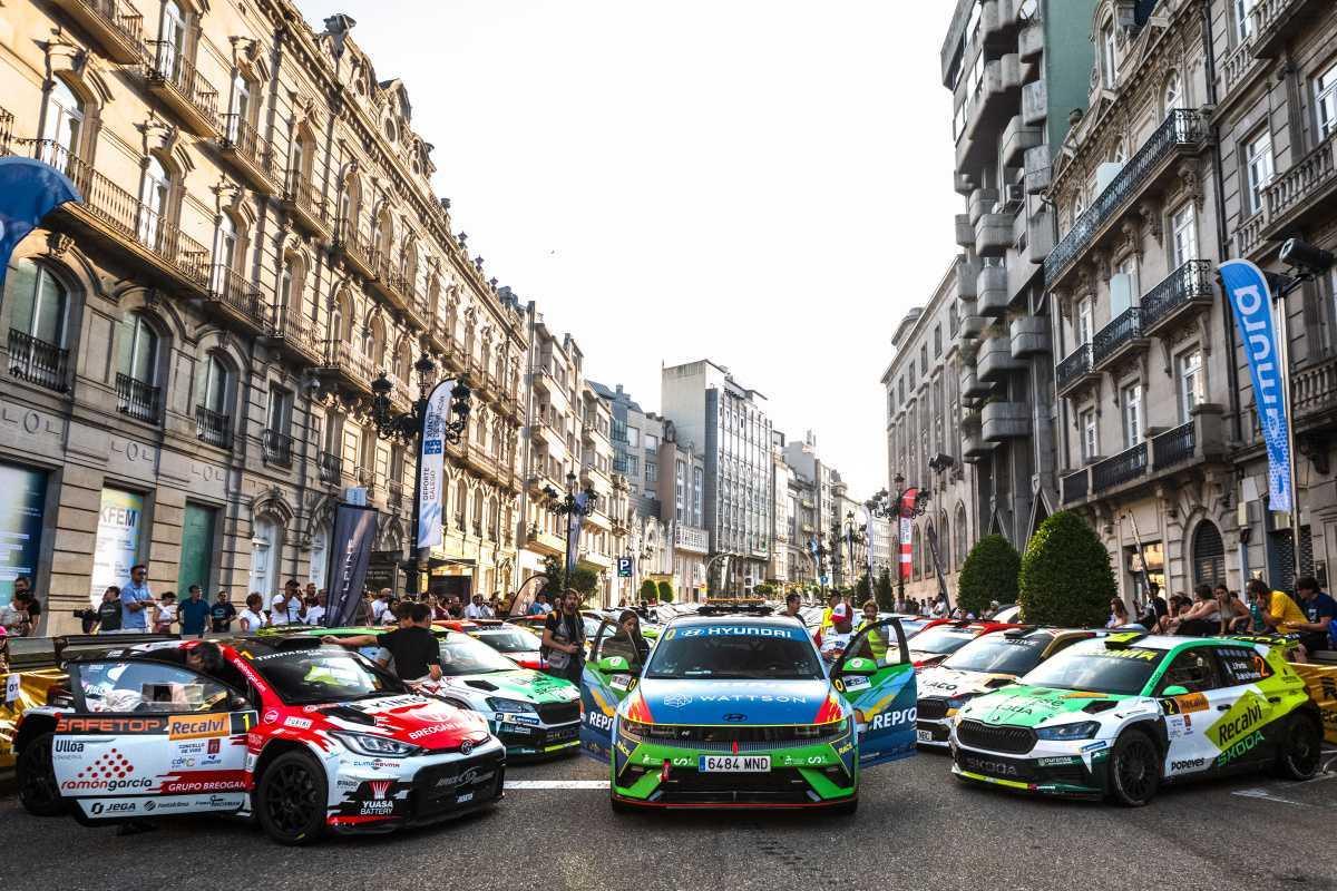 Todos los que son, en el 59º Rallye Recalvi Rías Baixas