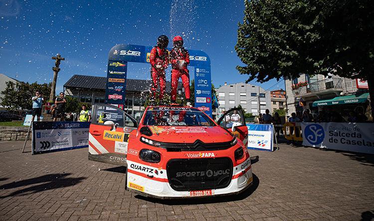 Diego Ruiloba se lleva un 57º Rallye Recalvi Rías Baixas de infarto