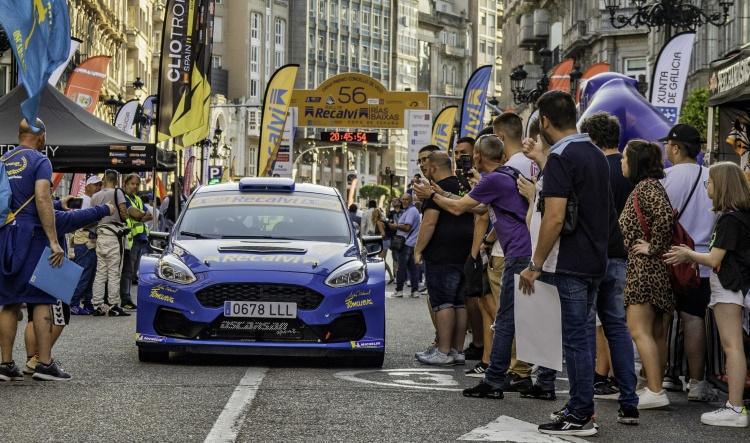 El 58 Rallye Recalvi Rías Baixas toma el centro de Vigo