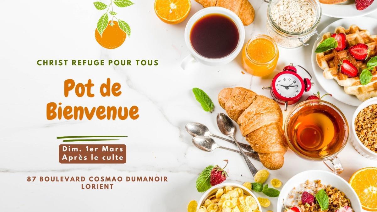 Pot de bienvenue