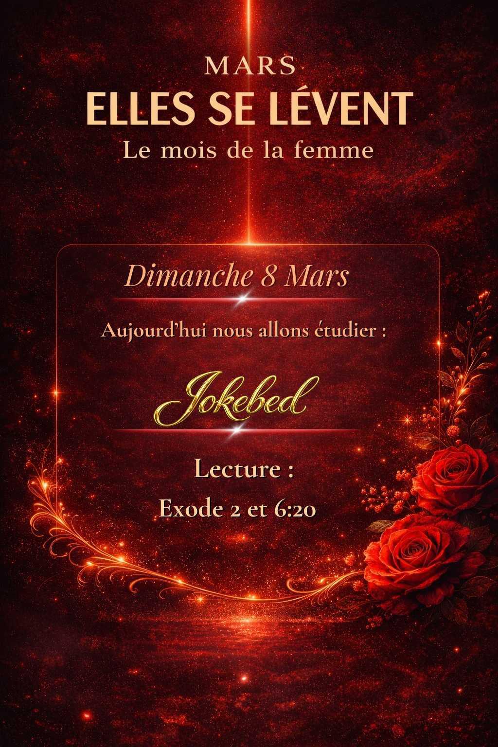 Dimanche 8 Mars