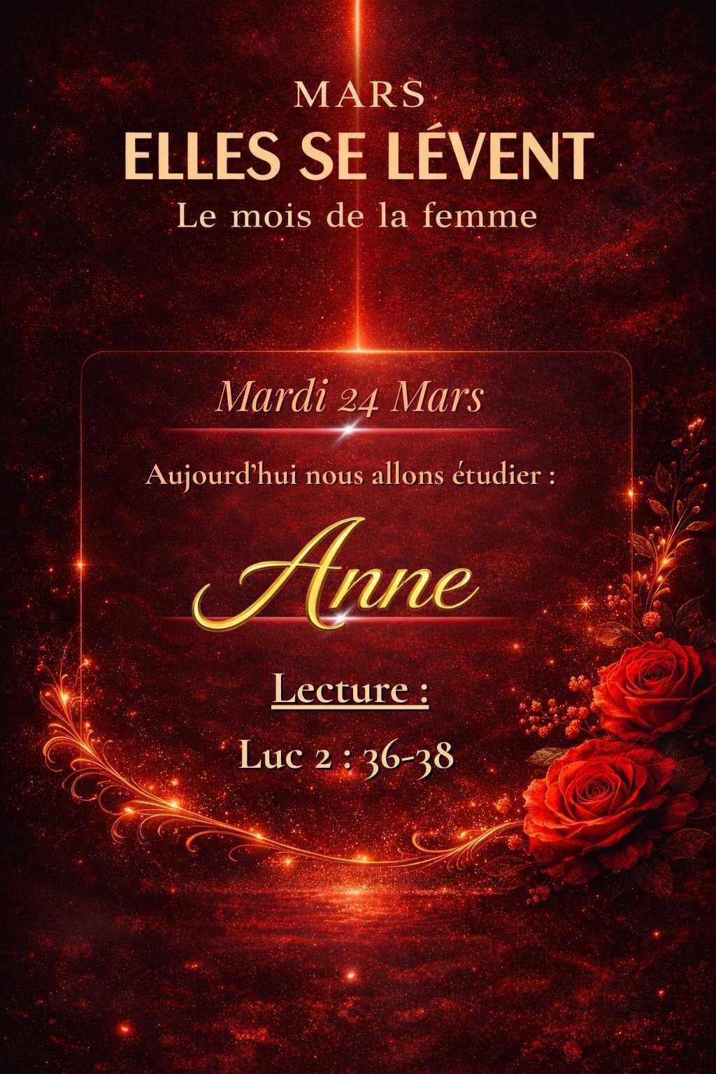 Mardi 24 Mars