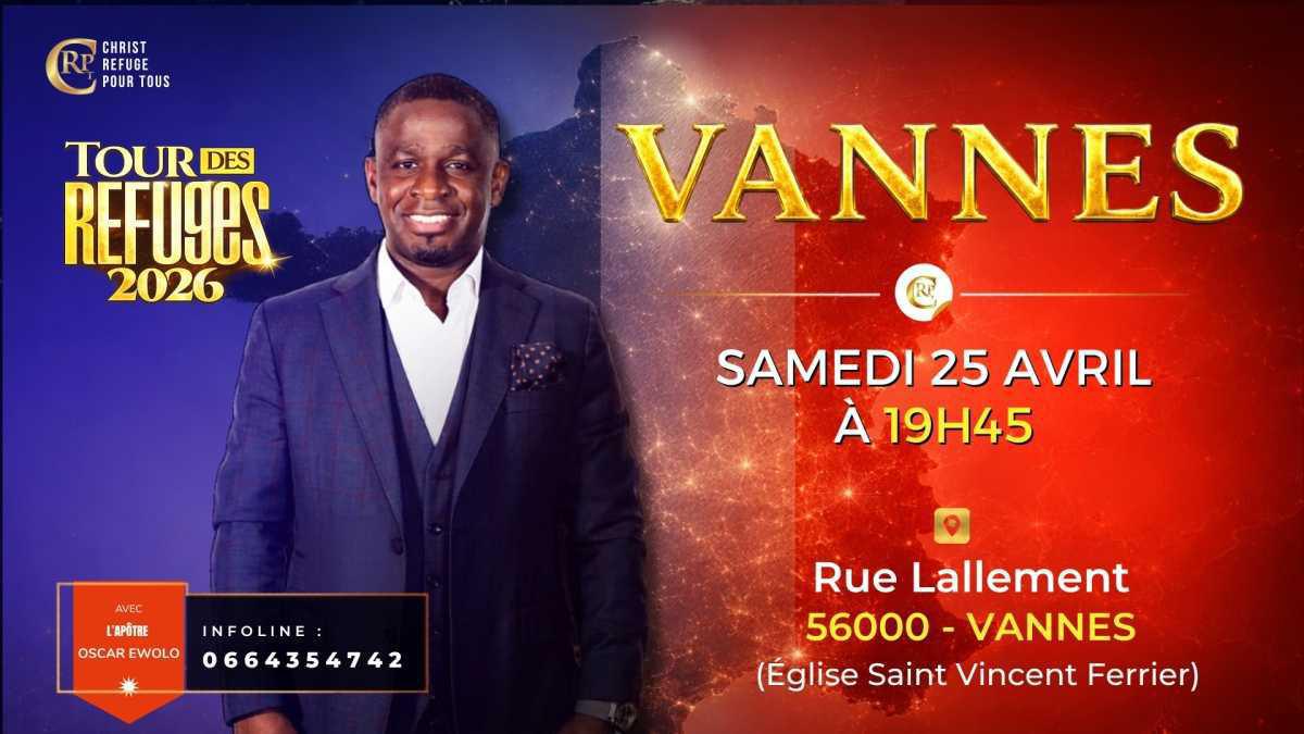 Tour des refuges : Vannes 