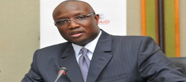 Makhtar Cissé, directeur général Senelec qui vient d'avoir le résultat de sa première cotation en Bourse.