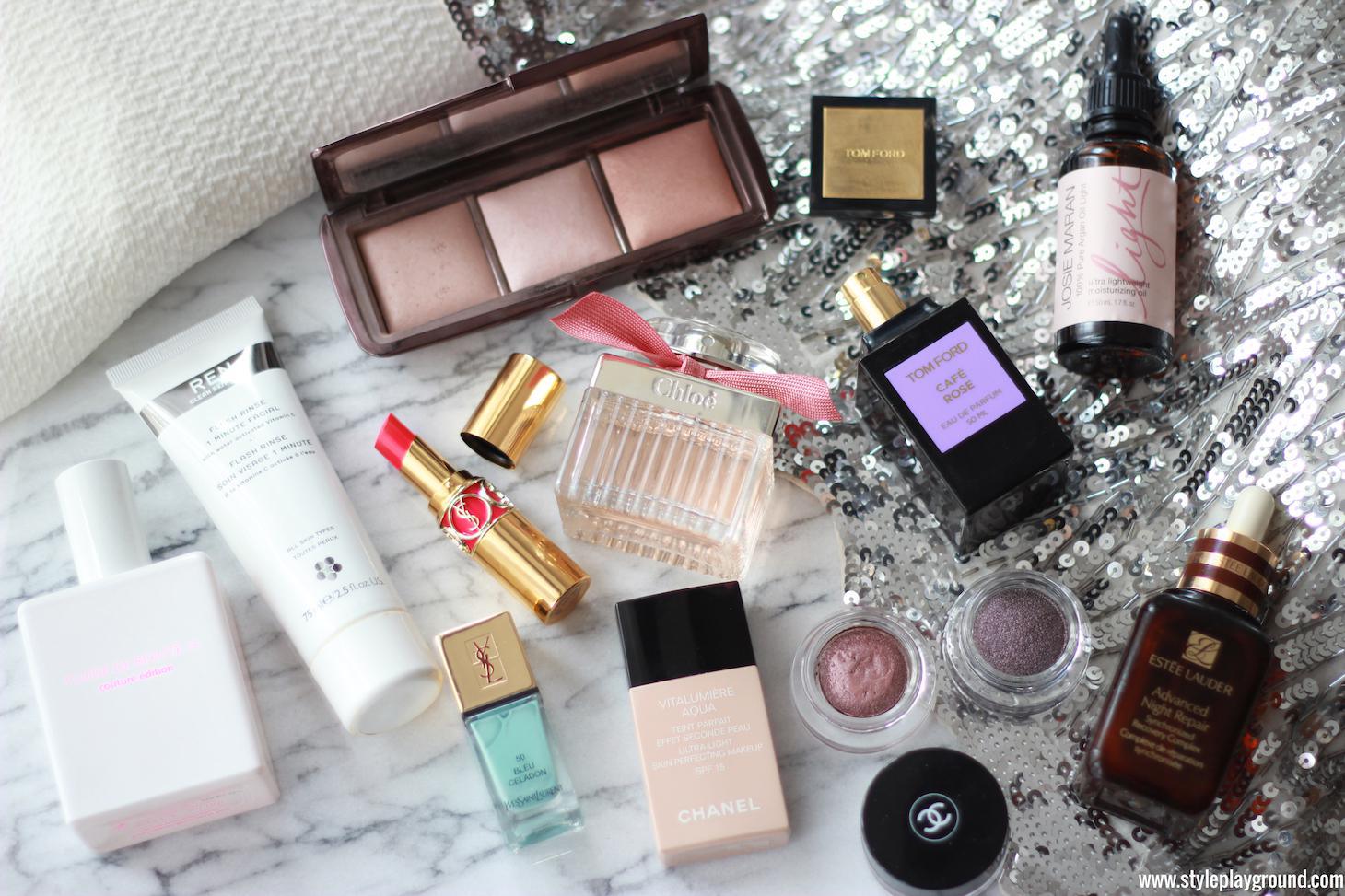 Produits de beauté luxe.