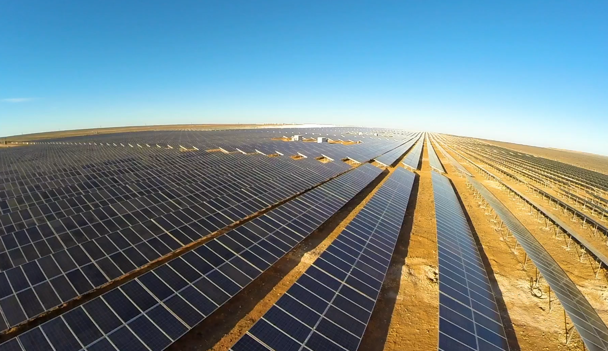 Energie renouvelable en Afrique du sud.