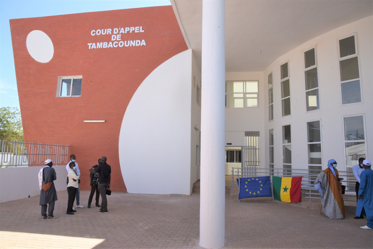 inauguration de la cour d’appel de tambacounda, au sénégal
