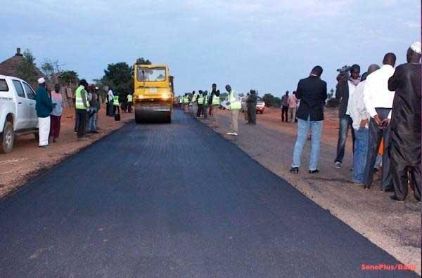 gandiaye-kaolack-sénégal : 950 millions du fonds d'entretien routier autonome pour financer deux projets routiers.