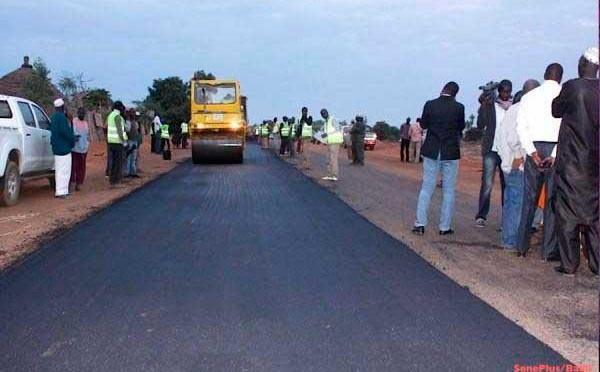 gandiaye-kaolack-sénégal : 950 millions du fonds d'entretien routier autonome pour financer deux projets routiers.
