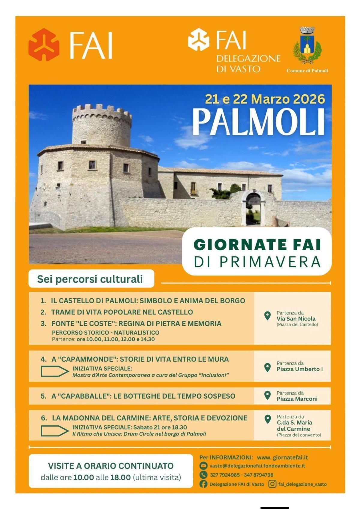 Giornate FAI di Primavera "Trame di Vita Popolare nel Castello" (dalle ore 10:00)