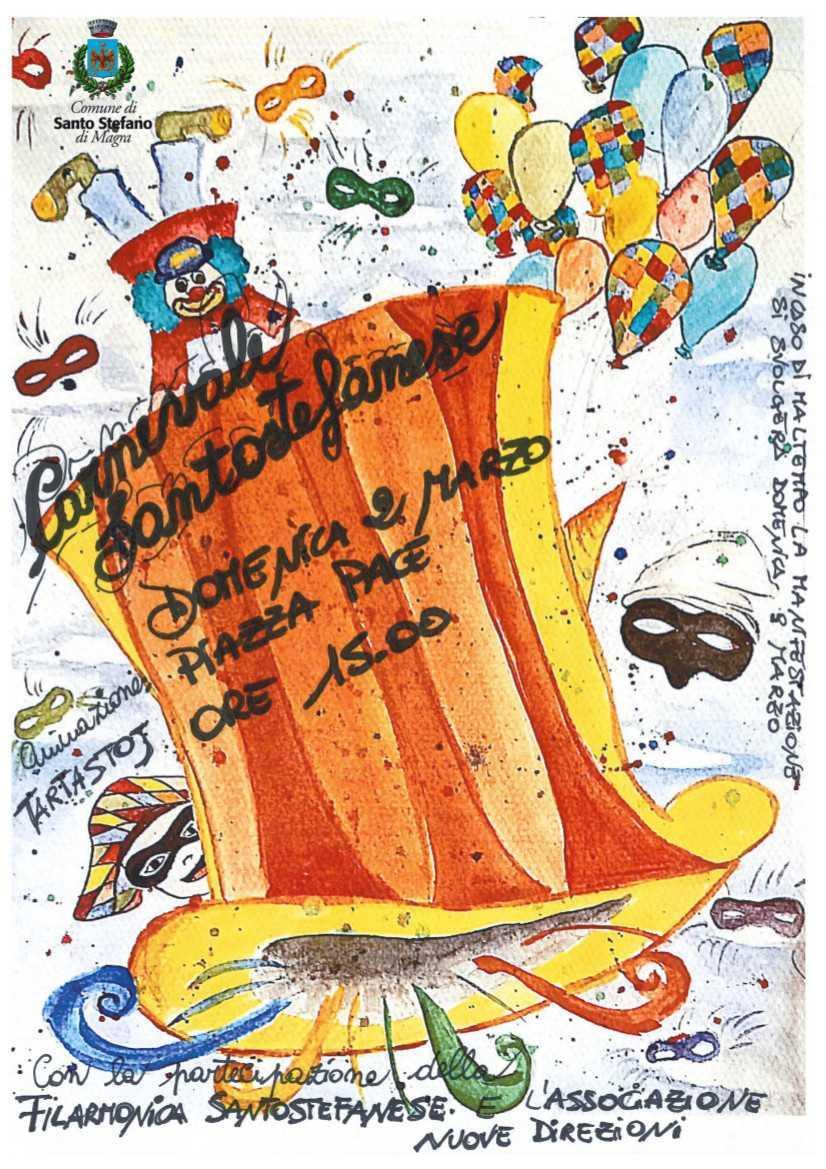 Carnevale Santostefanese (inizio ore 15.00)