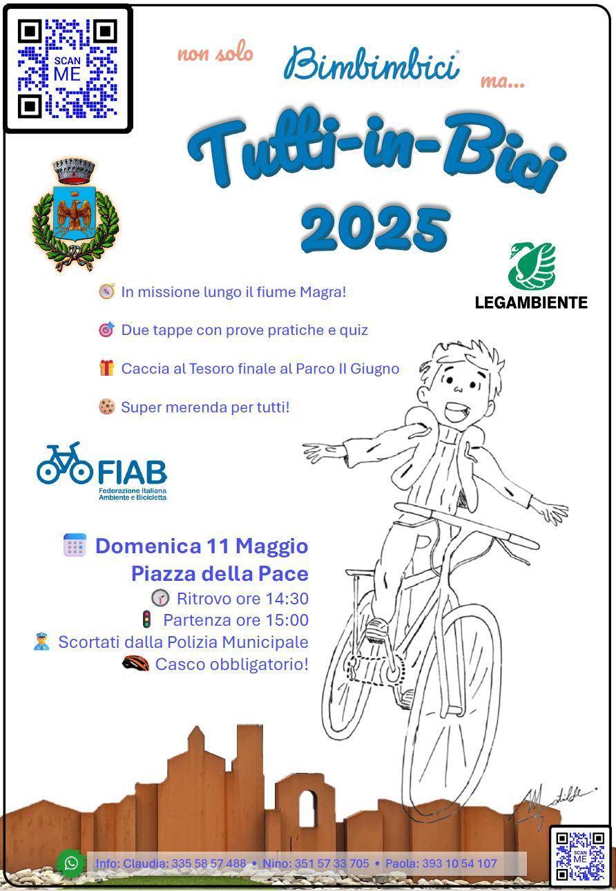 Tutti-in-Bici 2025 (ritrovo ore 14.30)