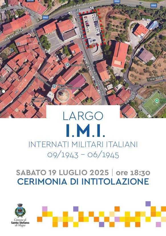 Internati Militari Italiani 09/1943 - 06/1945 - CERIMONIA Dl INTITOLAZIONE (Inizio ore 18:30)