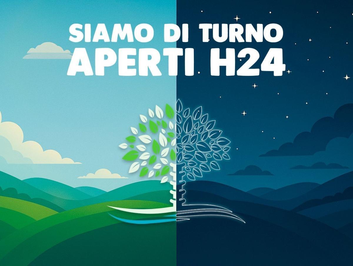 Aperti per turno H24