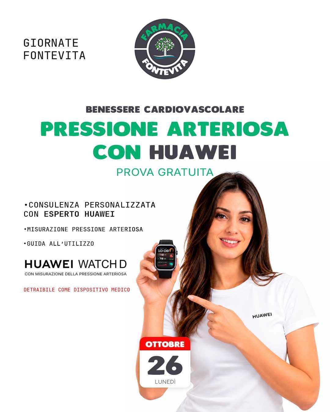 Pressione arteriosa con Huawei