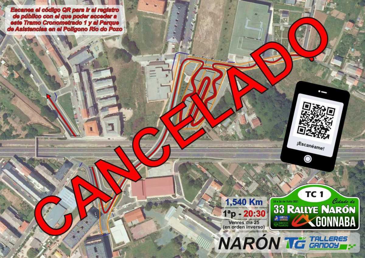 Cancelado el TC1-Narón