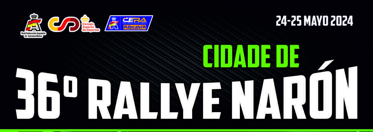 Presentación cartel 36º Rallye Cidade de Narón