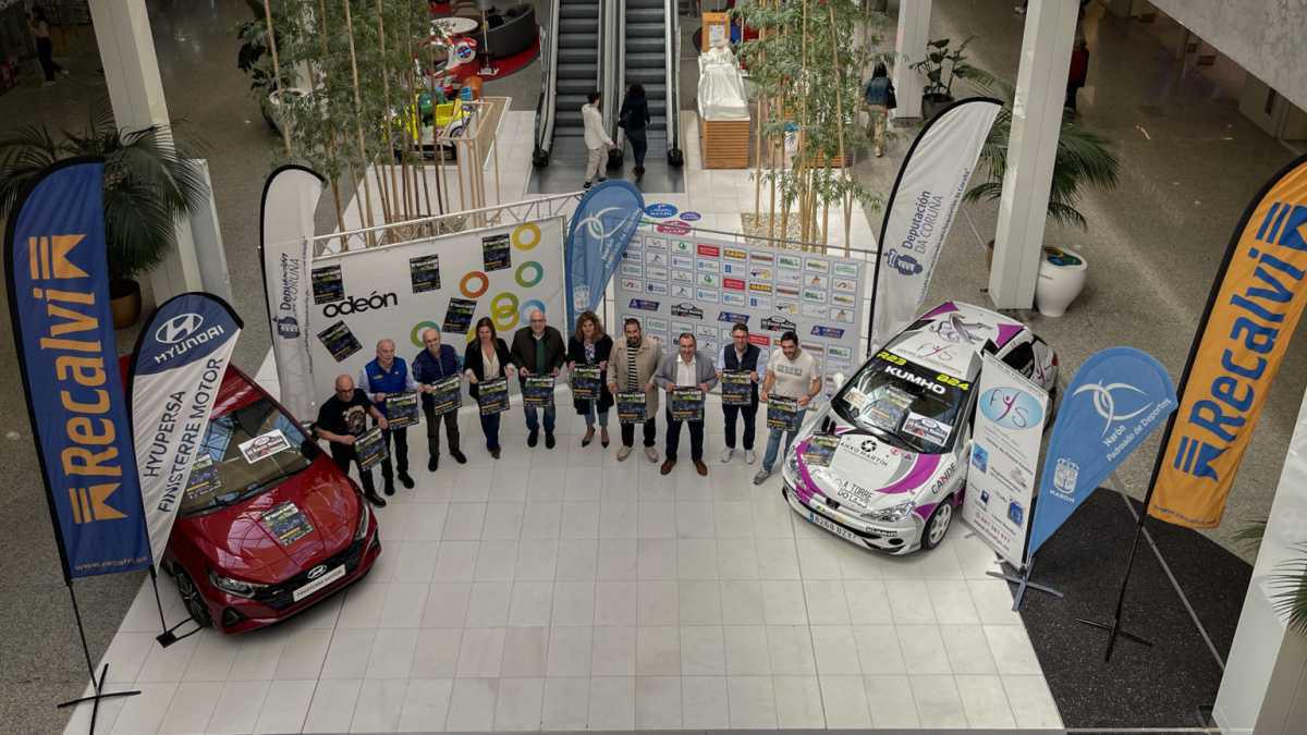 Presentación cartel 36º Rallye Cidade de Narón
