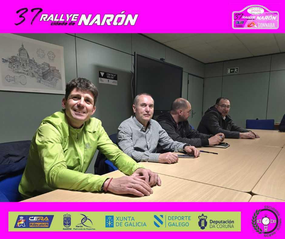  Avanzando en la organización del 37º Rallye Cidade de Narón 