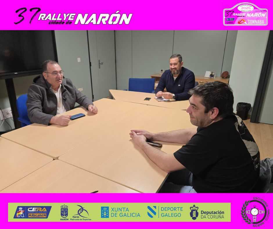  Avanzando en la organización del 37º Rallye Cidade de Narón 