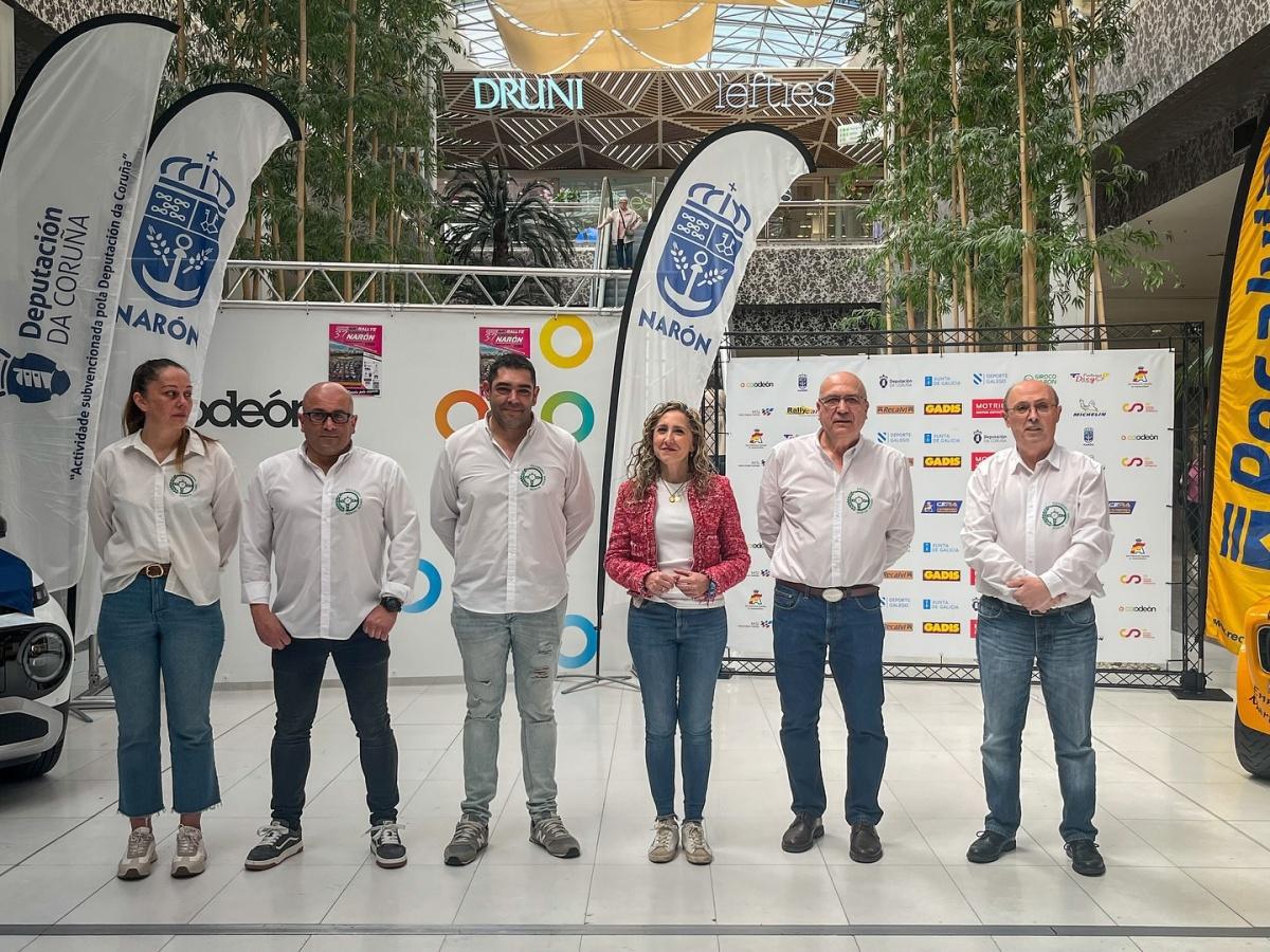 Presentación oficial del cartel del 37º Rallye Cidade de Narón 